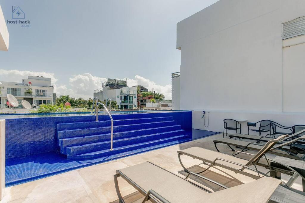 Danzamar 7, Modern Apartment 2 Blocks Away From 5Th Avenue 普拉亚卡门 外观 照片