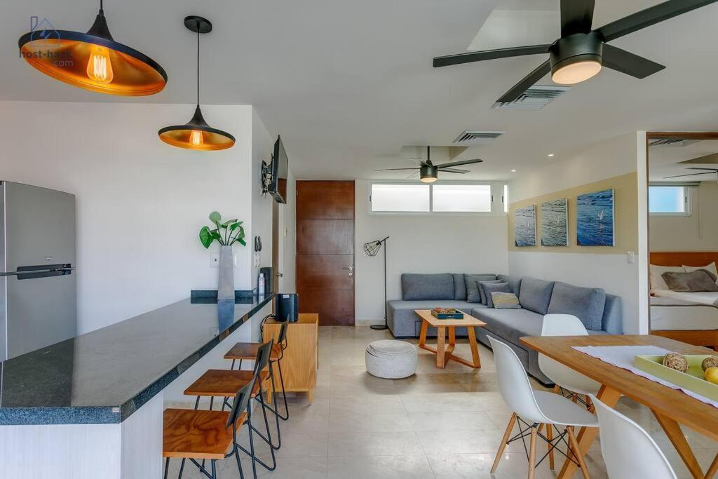 Danzamar 7, Modern Apartment 2 Blocks Away From 5Th Avenue 普拉亚卡门 外观 照片