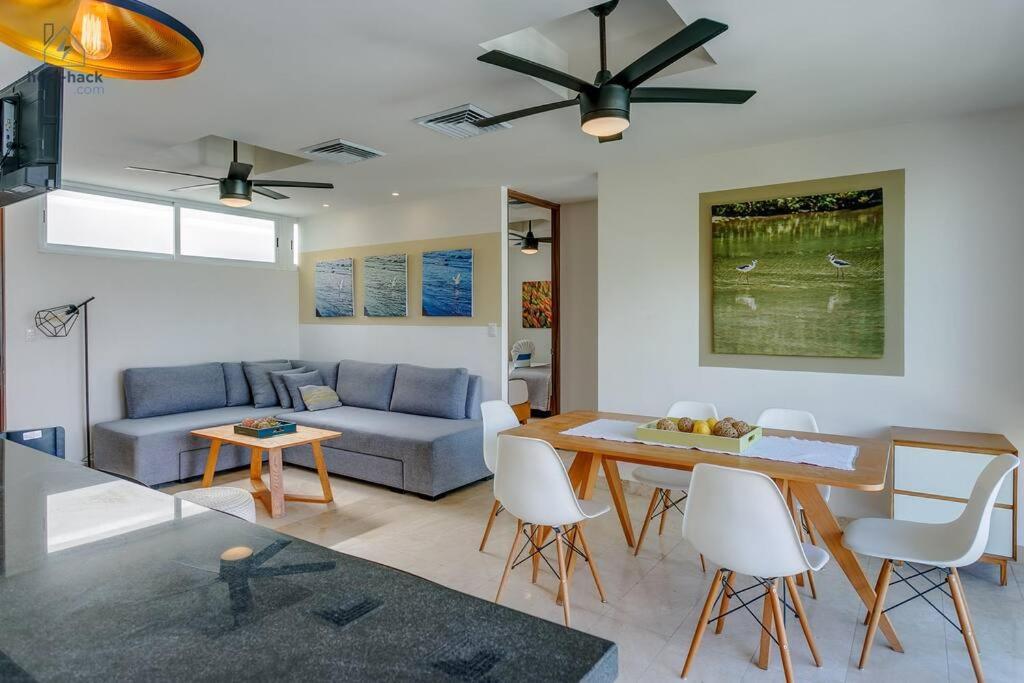 Danzamar 7, Modern Apartment 2 Blocks Away From 5Th Avenue 普拉亚卡门 外观 照片