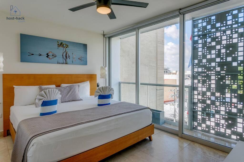 Danzamar 7, Modern Apartment 2 Blocks Away From 5Th Avenue 普拉亚卡门 外观 照片